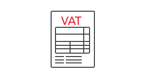VAT rates in an online store. VAT for consumers, EU, EX, VAT rate table.