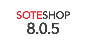 Online Store SOTESHOP 8.0.5