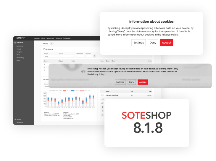 Internet Store SOTESHOP 8.1.8