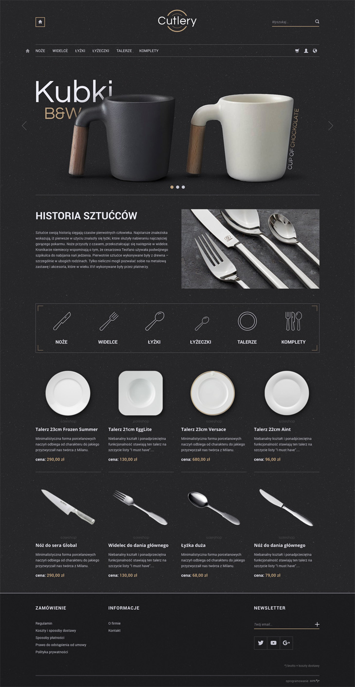 Cutlery Homepage