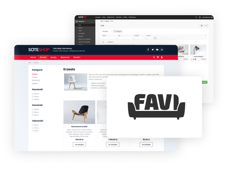 Favi - integration for stores