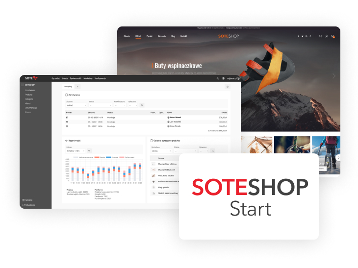 Ready online store SOTESHOP Start