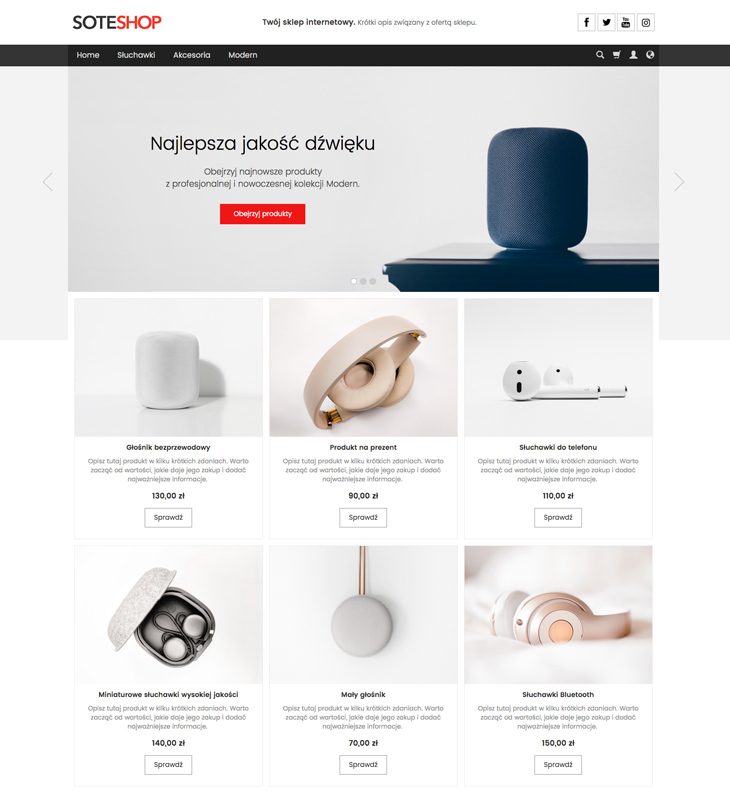 New Bianco Design - Homepage