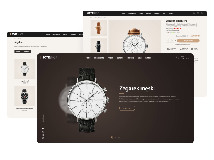 Graphic "Watch" of online store