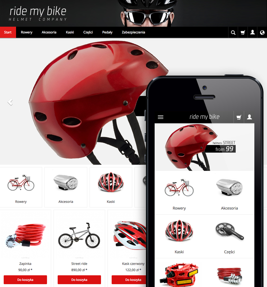 ModernoRWD theme in SOTESHOP online store