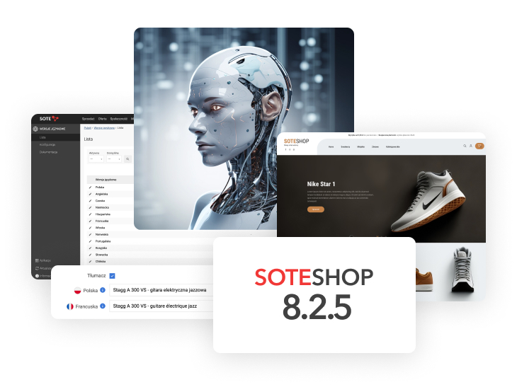 SOTESHOP 8.2.5 Online Store
