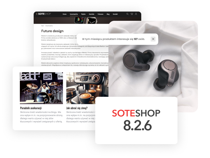 SOTESHOP 8.2.6 online store