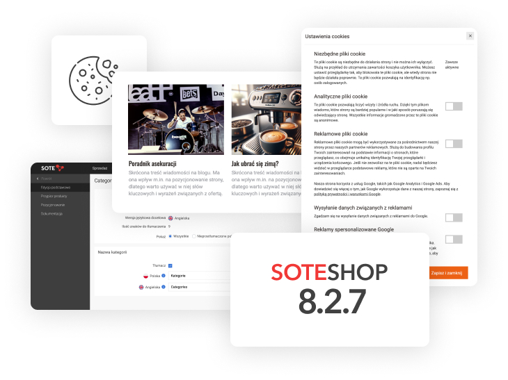 SOTESHOP 8.2.7 Online Store