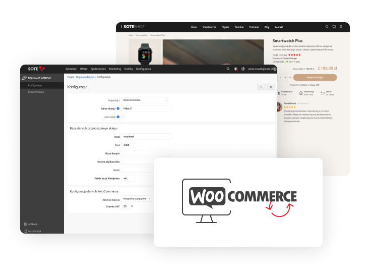 WooCommerce - free migration to SOTESHOP..